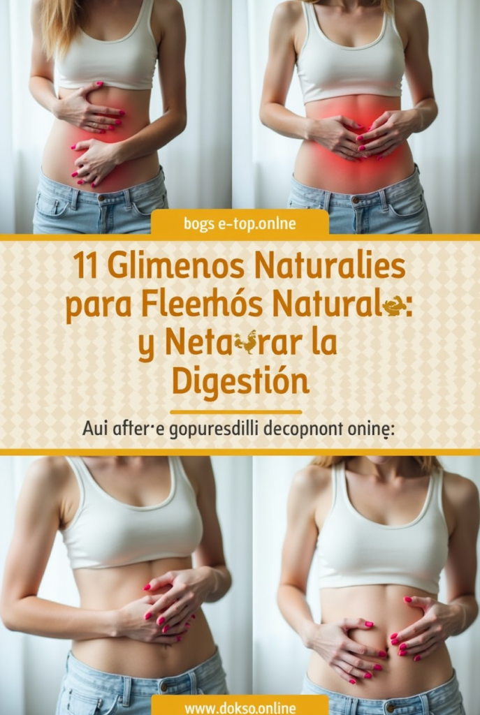 11 Remedios Naturales para Aliviar la Flatulencia y Mejorar la Digestión